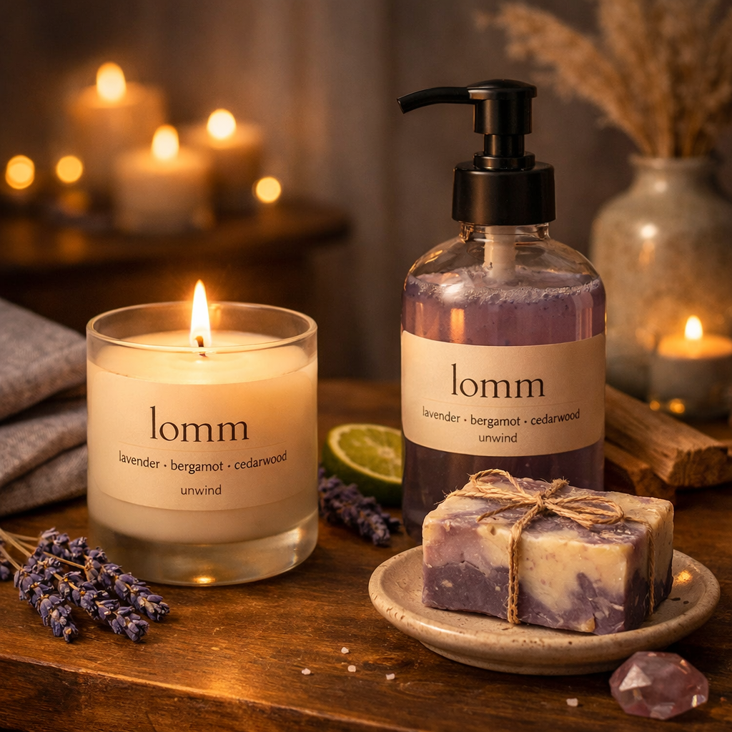 Calm & Grounded  Lavender • Bergamot • Cedarwood